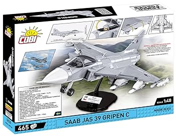 COBI SAAB JAS 39 GRIPEN E 1:48 グリペン Amazon.com: COBI Armed Forces SAAB JAS 39 Gripen E Plane